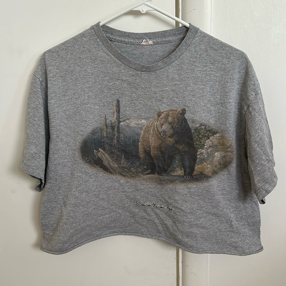 Vintage Yellowstone Crop Top